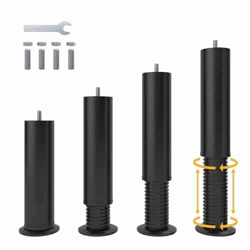 Yireehome Adjustable Bed Legs