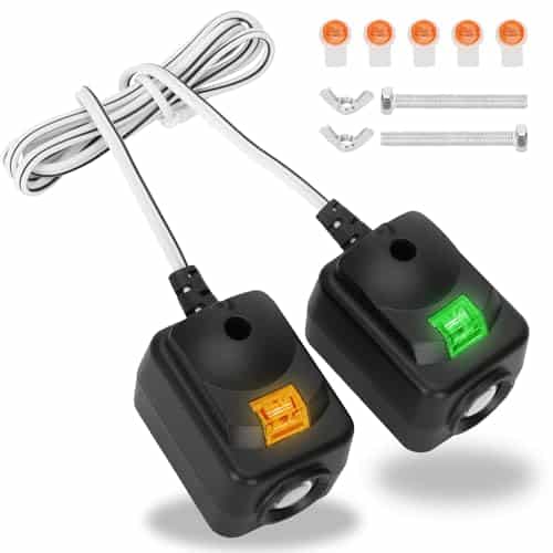 820CB Garage Door Sensor (Receiving&Sending), Compatible with All Chamberlain/Liftmaster/Sears/Craftsman Garage Door Openers Made After 1997, Replacement for 41A5034, G801CB-P, 801CB, 041-0136