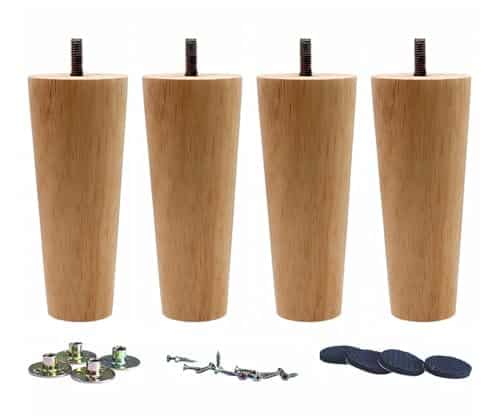 Solid Wood Replacement Legs