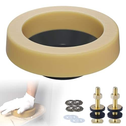 Hibbent Extra Thick Toilet Wax Ring Replacement Kit