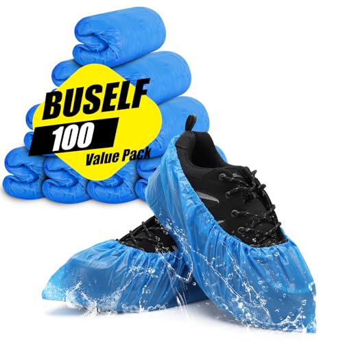 Buself Shoe Covers Disposable Non Slip