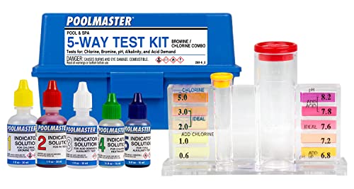 Poolmaster 5-Way Swimming Pool Test Kit