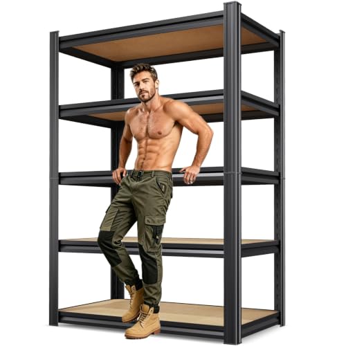 KORVENA Heavy Duty Garage Shelving