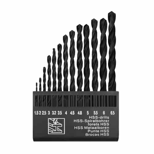 High-Speed Steel Drill Bit Set, 13PCS