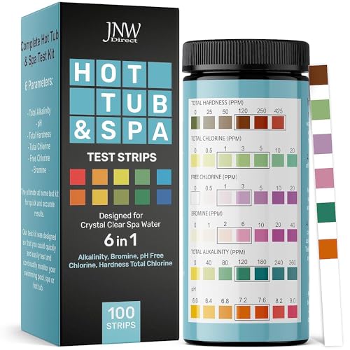 Hot Tub and Pool 6-in-1 Test Strips