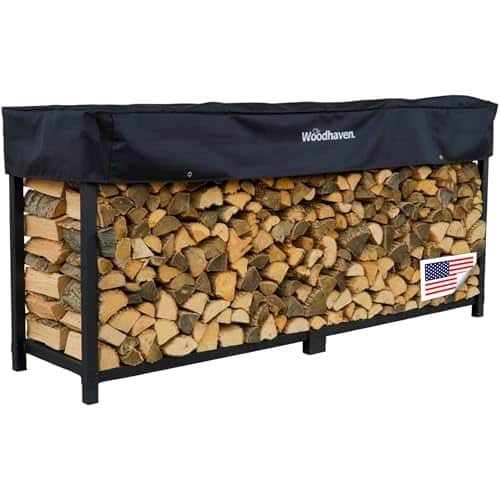 Woodhaven 8-Foot Firewood Rack