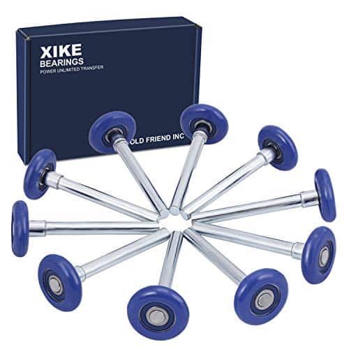 XiKe Blue Nylon Garage Door Roller