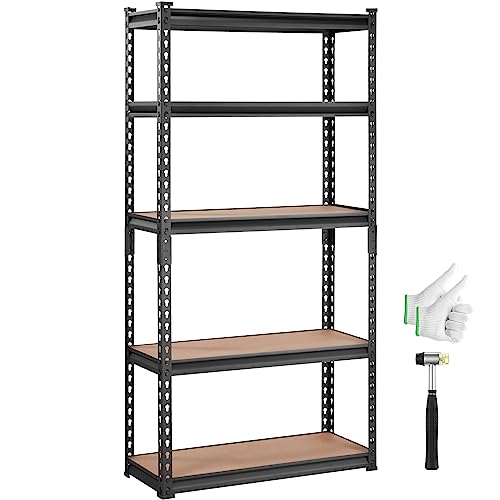 VEVOR 5-Tier Adjustable Storage Shelves