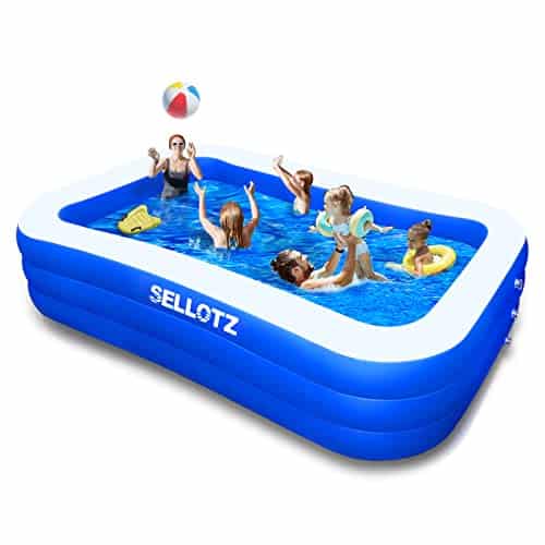 SELLOTZ Inflatable Pool for Kids and Adults, 120