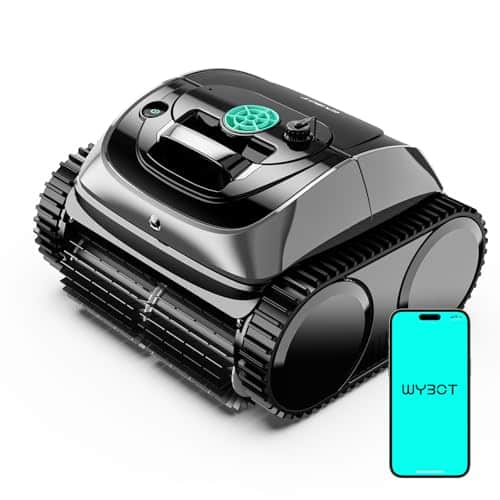 WYBOT C1 Cordless Robotic Pool Vacuum for Inground Pools, Professional