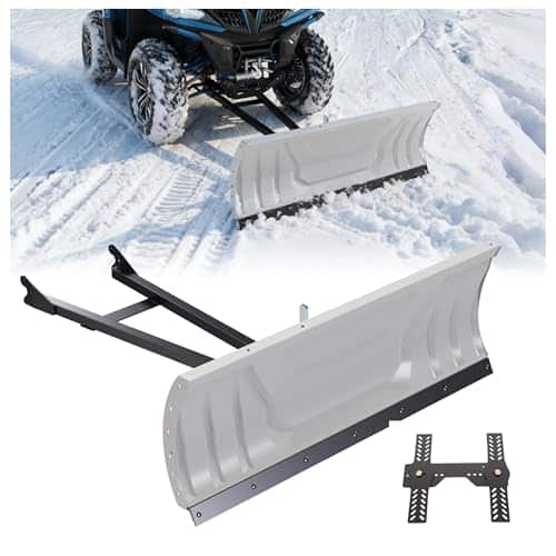 ECOTRIC ATV Snow Plow Blade Adjustable 48