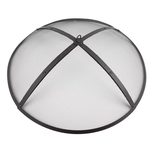 32Inch Heavy Duty Steel Fire Pit Spark Screen Cover