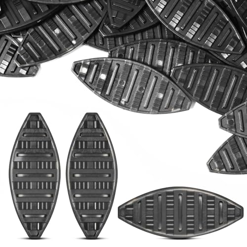 Self-Clamping Biscuit Joiner Plates | Plastic Gripping Plates for Woodworking, Furniture Framing, Composite Deck & Door Fixing | Compatible with Biscuit Joiner Tools 2.36 x 0.945 x 0.16 in (100PCS)