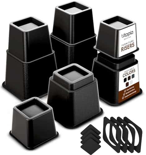 Utopia Bedding Adjustable Bed Risers