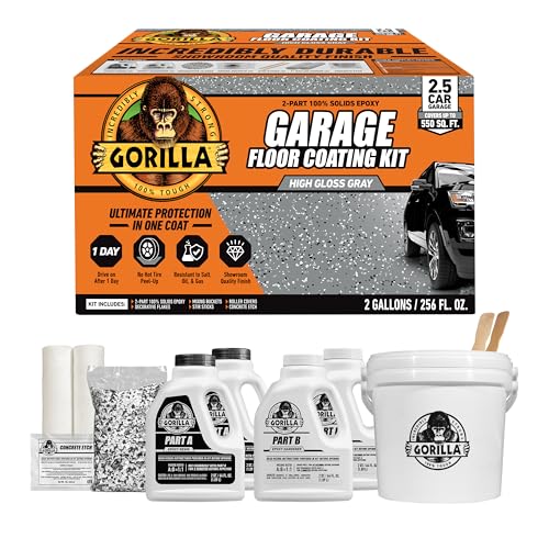 Gorilla Epoxy Garage Floor Coating Kit