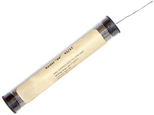 Kester 44 Solder Wire, 63/37 0.031”, RMA Rosin, 1-ounce Tube