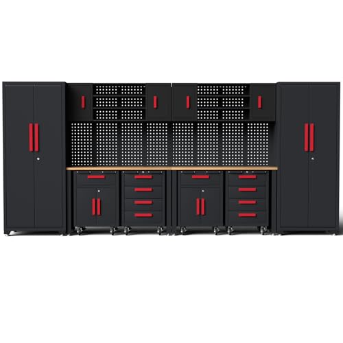 Tsnritor Garage Storage Cabinet System