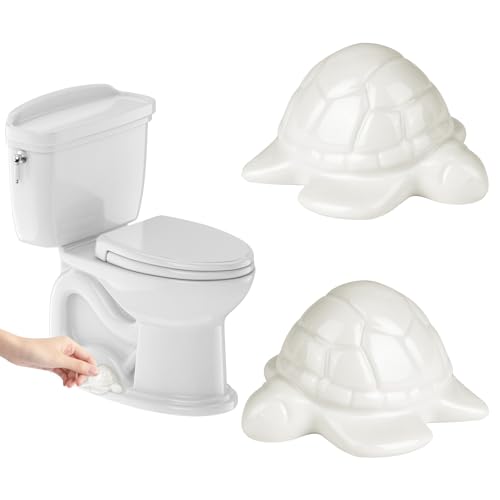 ETARTJMHNB Sea Turtle Ceramic Toilet bolt Covers, Decorative Toilet Caps