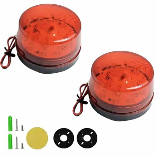 Red Strobe Beacon Light
