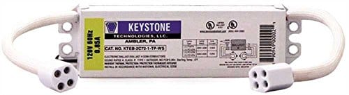 Keystone Ballasts 22 & 32 Watt Circline, Electronic Model KTEB-2C72-1-TP-WS-CP