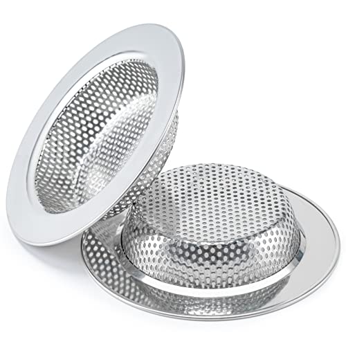 2 Pcs Sink Strainer Double-Layer
