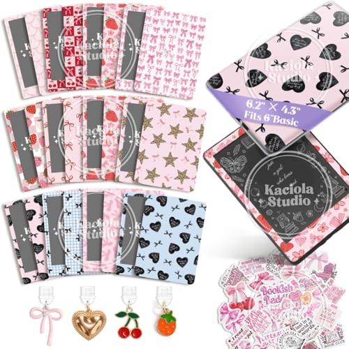 KACIOLA STUDIO 24PCS Pink Bow Skin