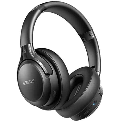 BERIBES Bluetooth Headphones Over Ear Wireless HiFi Stereo Headsets 65H 6EQ