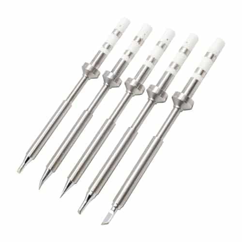5PCS Soldering Iron Tips, TS100 Series Rapid Heating Replacement Tip