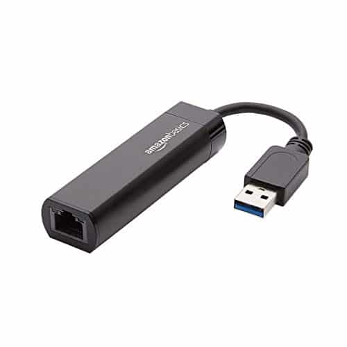 Amazon Basics USB 3.0 to Gigabit Ethernet Adapter