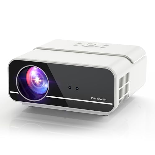 DBPOWER C16 4K Projector with 5G WiFi and Bluetooth