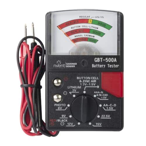 Gardner Bender GBT-500A Analog Battery Tester