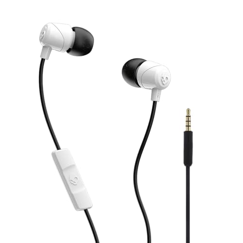 Skullcandy Jib Wired Earbuds with 3.5mm AUX Plug - White