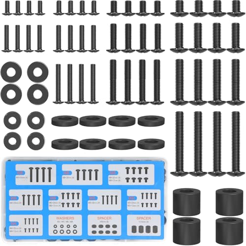 ELIVED VESA TV Hardware Kit, M4/M5/M6/M8 Screws for Up to 80