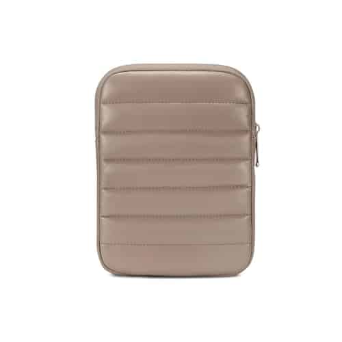 Clezolraa 6-7 Inch Puffy Sleeve Case for Kindle, Padded Pouch Bag, Mocha