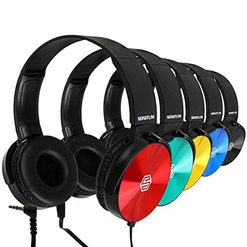 Kids Headphones Bulk 5 Pack