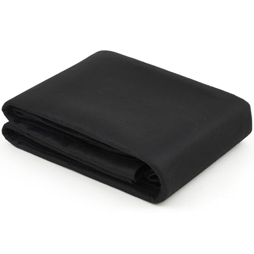 Nuanchu 78.7 x 47.2 Inch Underfelt Carpet for Speaker Sub Box, Black