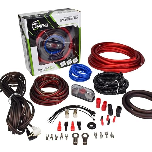 Timpano Amplifier Wiring Kit