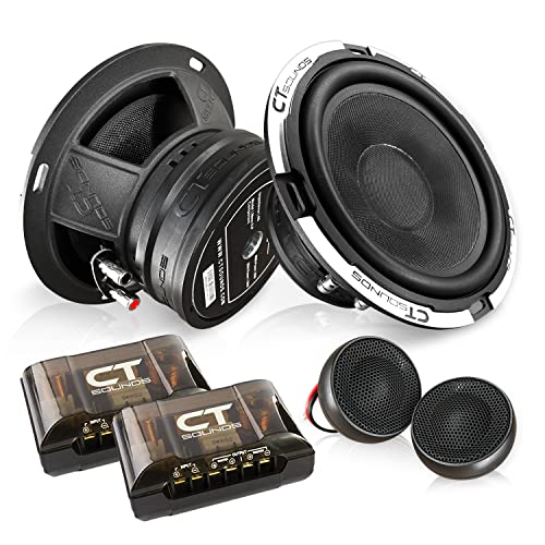CT Sounds Meso 6.5” 320 Watt 2-Way Premium Component Car Speaker Set