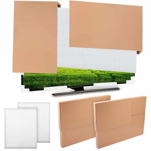 Feifeiya 10 Pcs Foam Mirror Box Set TV Box