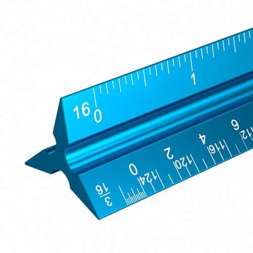 Rena Chris Architectural Scale Ruler