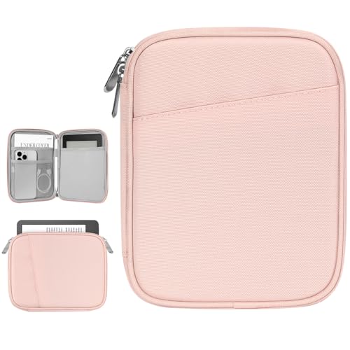 Vinabilia 6-7 Inch Sleeve Case for Kindle and eReader, Pink