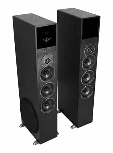 Rockville TM150B Powered Home Theater Tower Speaker System