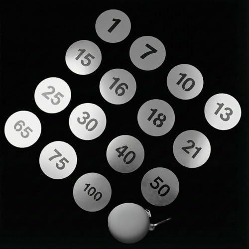 15Pcs Round Gobos Kit for Optical Snoot