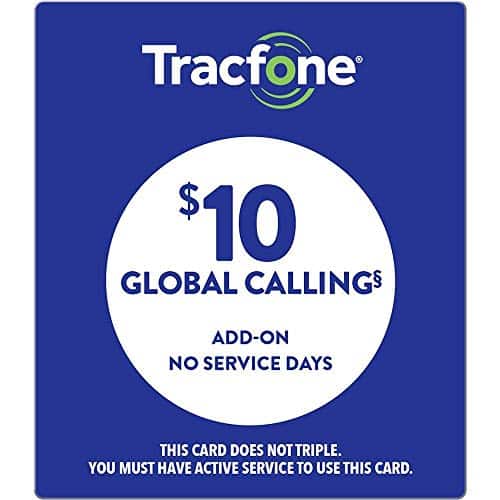 TracFone Wireless Global Calling Card - Enables Global International Calling - No Service Days, Does Not Include Service Minutes (Mail Delivery)
