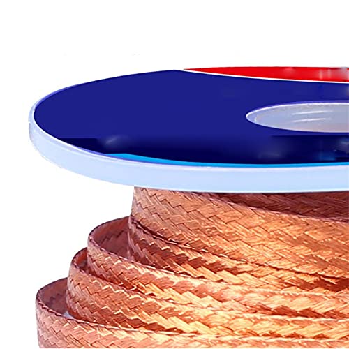 caihongwei caihv-Welding Rod, Solder Wick 1.0mm-2.5mm 3.0mm 3.5mm 4.0mm Desoldering Braid Wire, Tin Remover BGA Welding Soldering Tools, Strong and Durable (Diameter : 4.0mm)