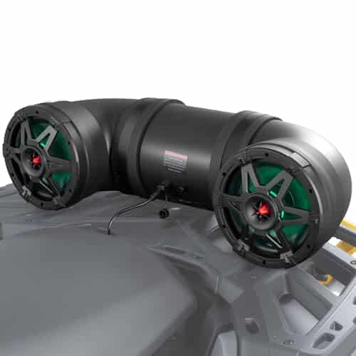 KEMIMOTO ATV Speaker 8 Inch Wireless Audio Streaming ATV UTV Sound Bar