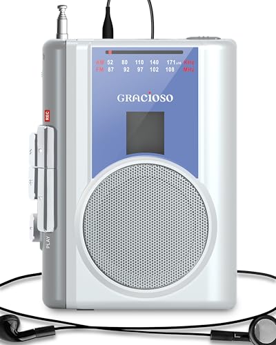 Gracioso Cassette Recorder Player with AM FM