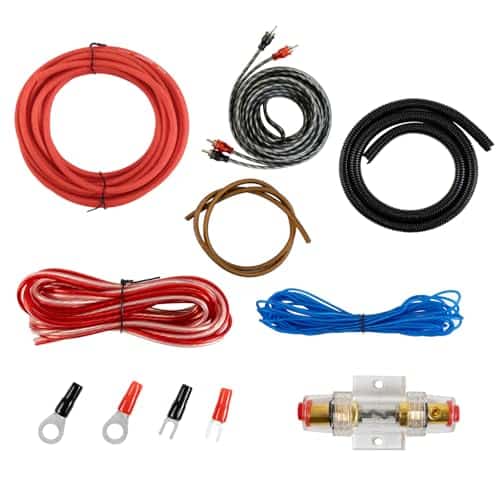 Muzata 8GA Car Amplifier Wiring Kit M083