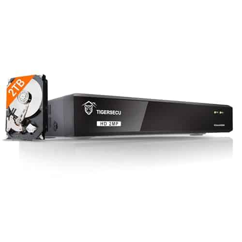 TIGERSECU Super HD 1080P DVR Security Recorder