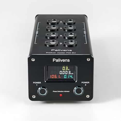 Pailvens AC Power Filter 8 Ways Power Conditioner with LED Display for HiFi